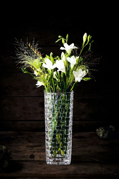 Nachtmann vaso cristallo sfaccettato design tedesco - Stilmobili