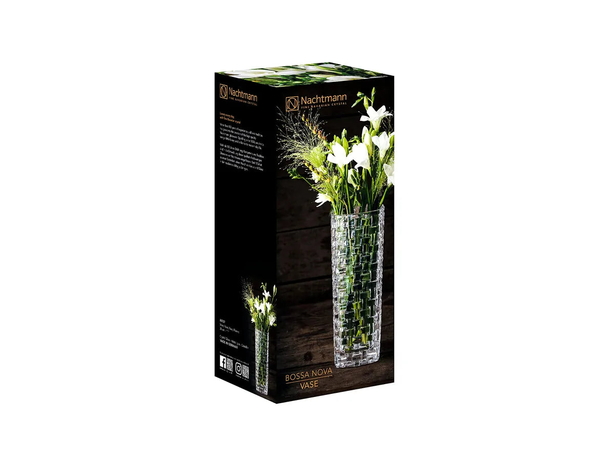 Nachtmann vaso cristallo sfaccettato design tedesco - Stilmobili