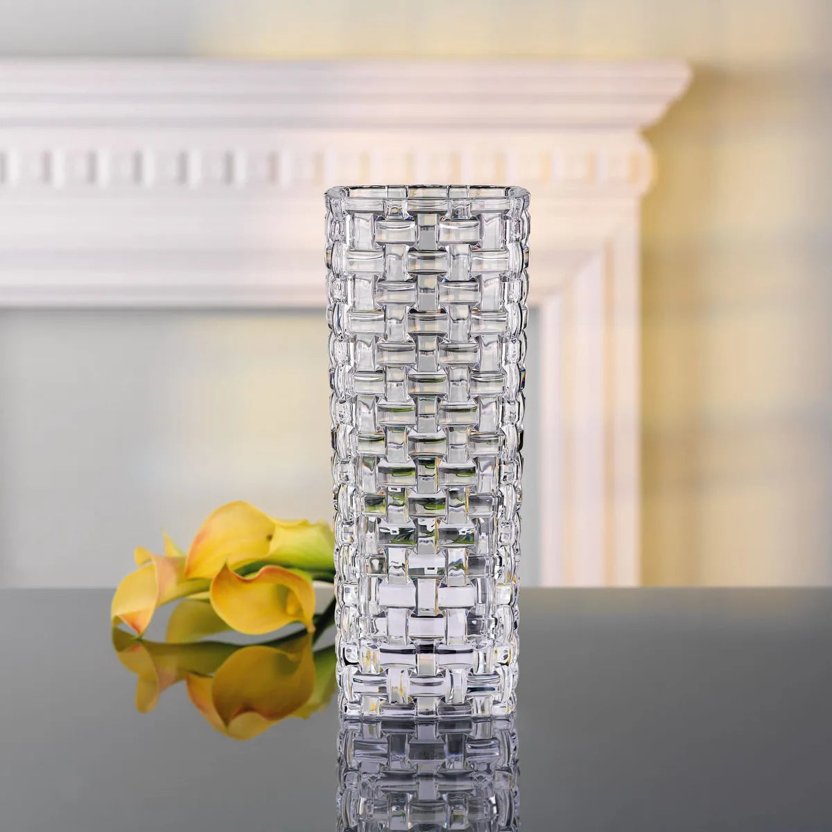 Nachtmann vaso cristallo sfaccettato design tedesco - Stilmobili