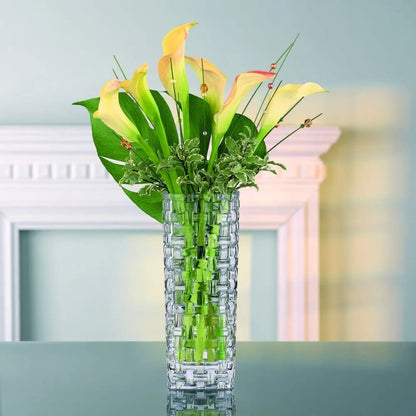 Nachtmann vaso cristallo sfaccettato design tedesco - Stilmobili