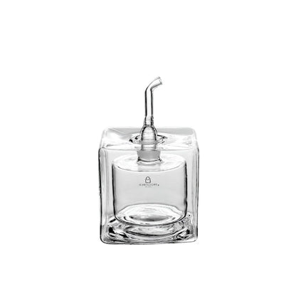 Ichendorf Oliera Cube in vetro doppio soffiato, design elegante per la tavola