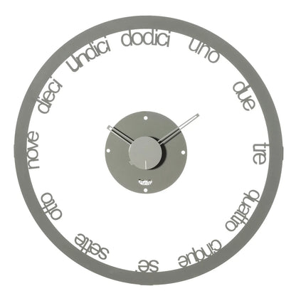 Arti & Mestieri orologio da parete Circolo grande design italiano movimento continuo