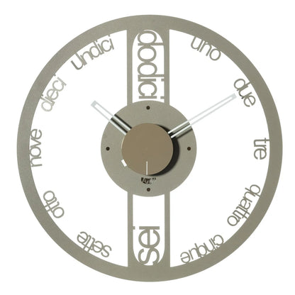 Arti & Mestieri Circolo Piccolo orologio da parete moderno design italiano