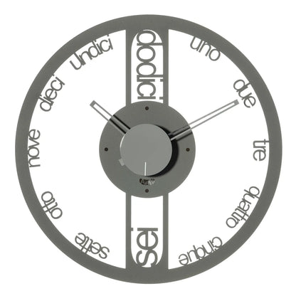 Arti & Mestieri Circolo Piccolo orologio da parete moderno design italiano