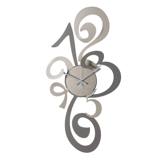 Arti & Mestieri orologio da parete moderno Truciolo ferro Ardesia Alluminio