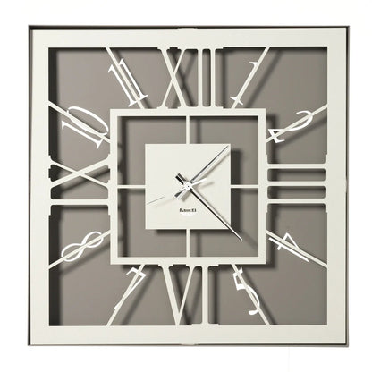 Arti & Mestieri Orologio Tauro design parete 50x50 cm squadrato