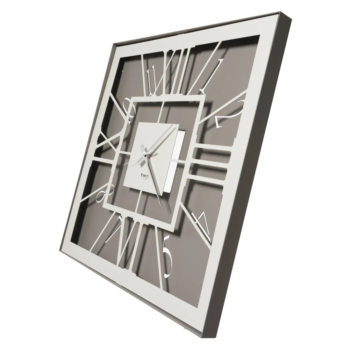 Arti & Mestieri Orologio Tauro design parete 50x50 cm squadrato