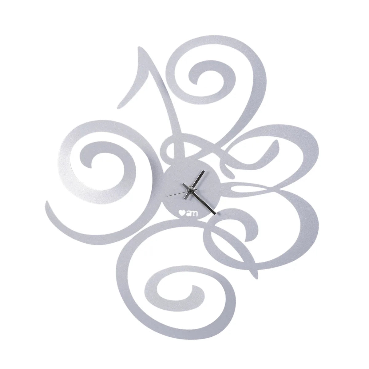 Arti & Mestieri orologio da parete Love Filomena design italiano compatto