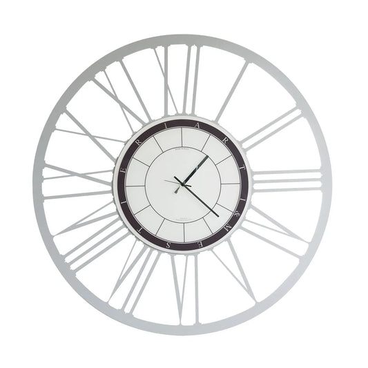 Arti & Mestieri orologio da parete design Big 90 ferro nero 90cm numeri romani