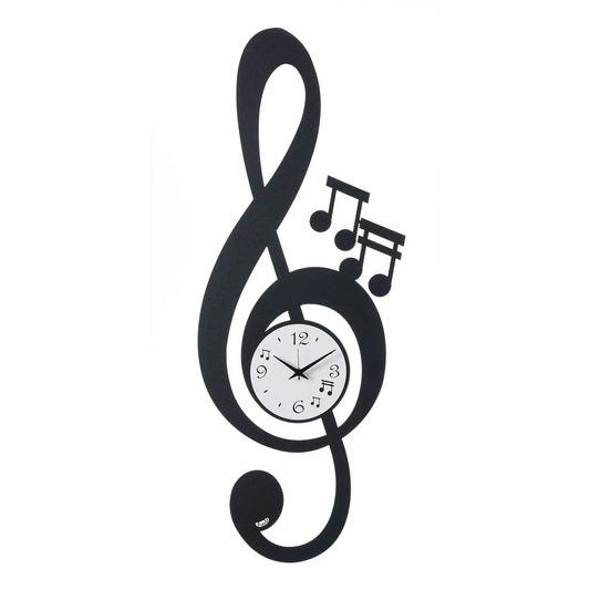 Arti & Mestieri Orologio Da Parete Di Design Chiave Musicale - Armonia Verticale