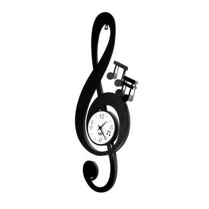 Arti & Mestieri Orologio Da Parete Di Design Chiave Musicale - Armonia Verticale