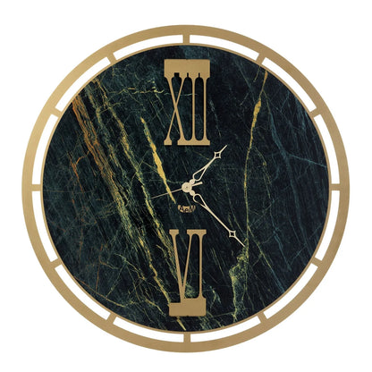 Arti & Mestieri Orologio da parete Mood in ferro, design moderno con numeri romani