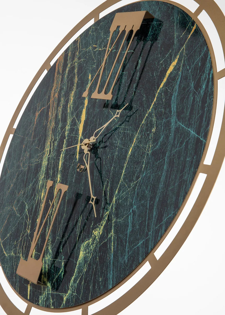Arti & Mestieri Orologio da parete Mood in ferro, design moderno con numeri romani