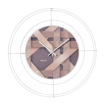 Arti & Mestieri orologio da parete Nudo piccolo Intreccio ferro bianco intreccio