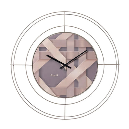 Arti & Mestieri orologio da parete Nudo piccolo Intreccio ferro bianco intreccio
