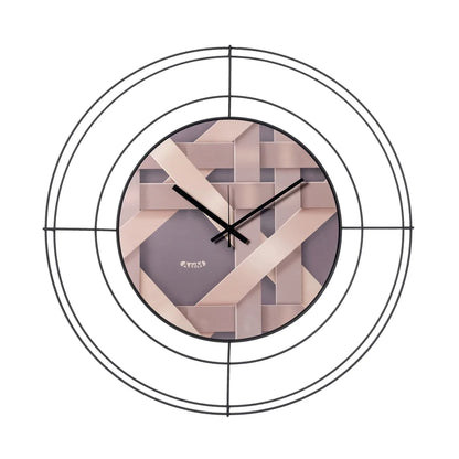 Arti & Mestieri orologio da parete Nudo piccolo Intreccio ferro bianco intreccio