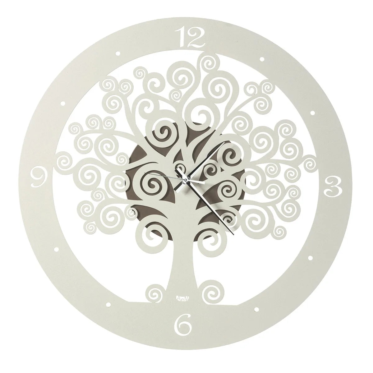 Arti & Mestieri orologio da parete Albero della Vita grande diametro 55 cm design italiano
