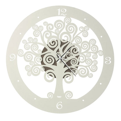 Arti & Mestieri orologio da parete Albero della Vita grande diametro 55 cm design italiano