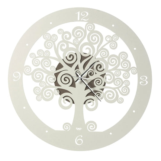 Arti & Mestieri orologio da parete Albero della Vita grande diametro 55 cm design italiano