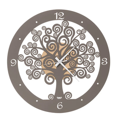 Arti & Mestieri orologio da parete Albero della Vita grande diametro 55 cm design italiano
