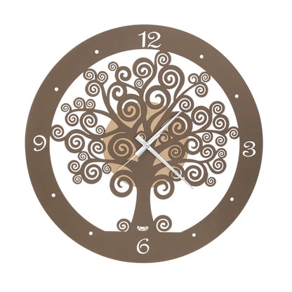 Arti & Mestieri orologio da parete Albero della Vita grande diametro 55 cm design italiano