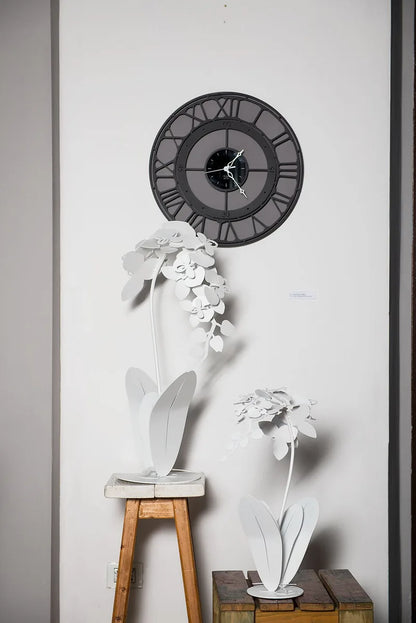 Arti & Mestieri orologio da parete Koros 50 design essenziale numeri romani