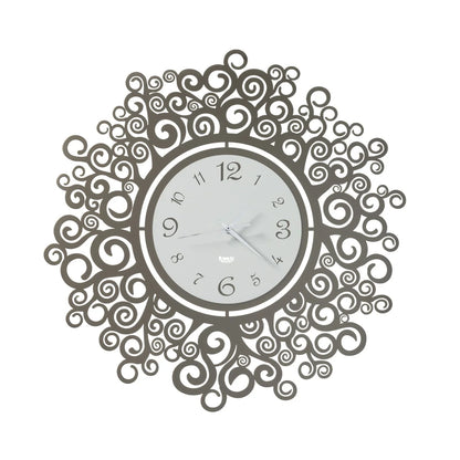 Arti & Mestieri orologio da parete design Fonte della Vita con Albero della Vita, metallo, finitura naturale