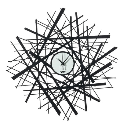 Arti & Mestieri Orologio Shanghai da parete design orientale con linee intrecciate