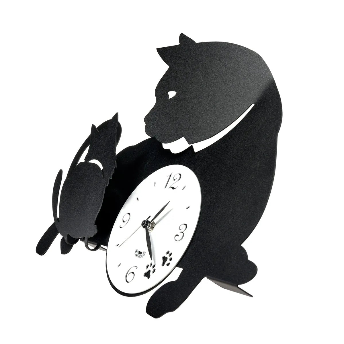 Arti & Mestieri orologio da parete Mamma Gatta design italiano