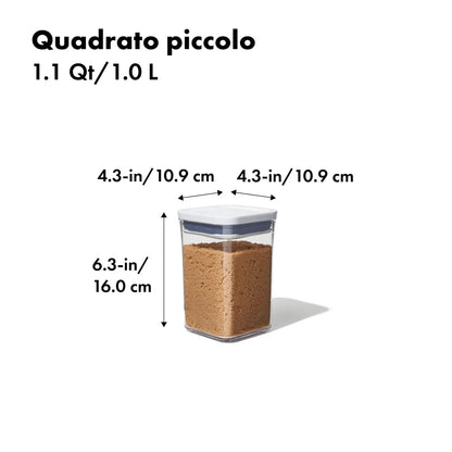 OXO Contenitore Alimentare POP ermetico trasparente con coperchio - Stilmobili