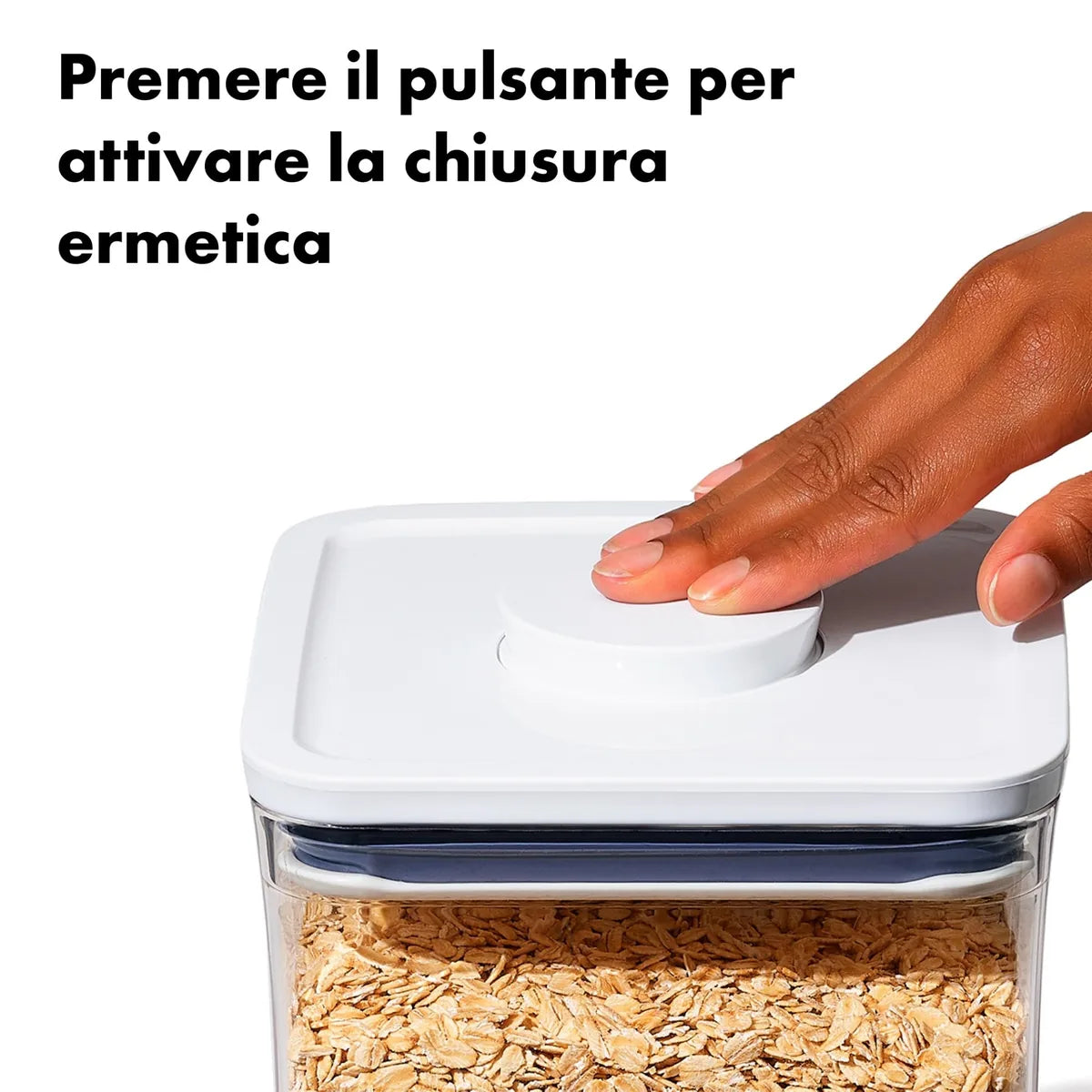 OXO Contenitore Alimentare POP ermetico trasparente con coperchio - Stilmobili