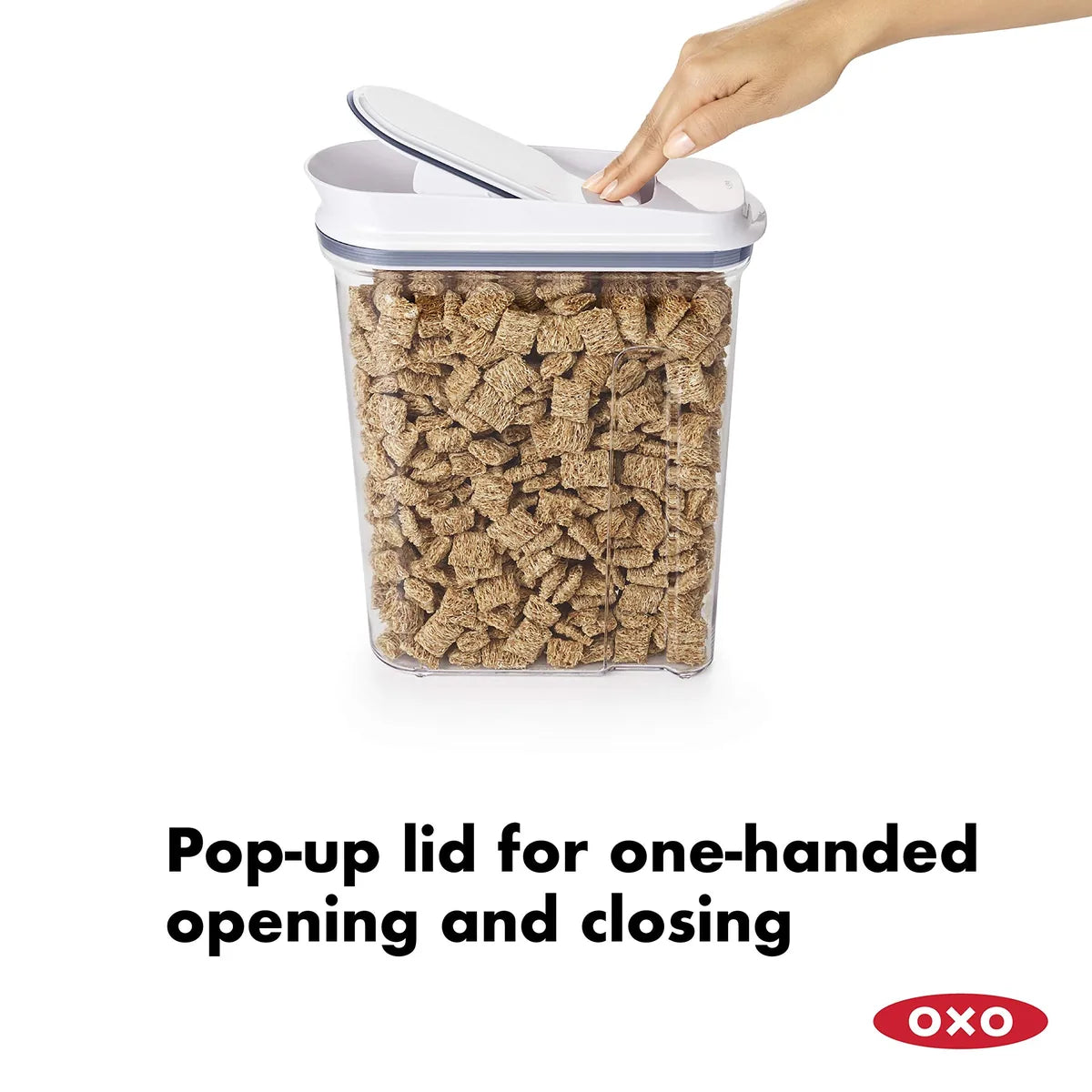 OXO Contenitore Alimentare Ermetico in plastica trasparente con coperchio a pressione