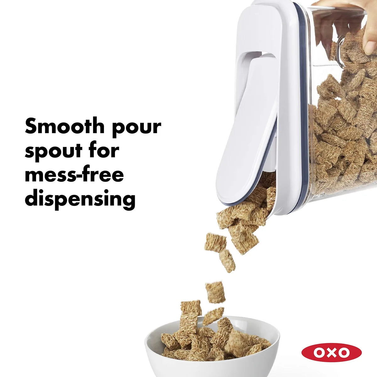 OXO Contenitore Alimentare Ermetico in plastica trasparente con coperchio a pressione