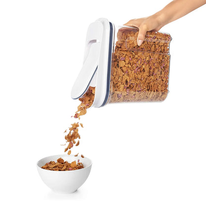 OXO Contenitore Alimentare Ermetico in plastica trasparente con coperchio a pressione