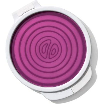 OXO Contenitore Limone Cipolla in silicone colorato per verdure tagliate - Stilmobili