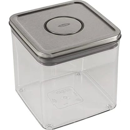 OXO Contenitore Alimentare ermetico in plastica trasparente, design contemporaneo per cucina