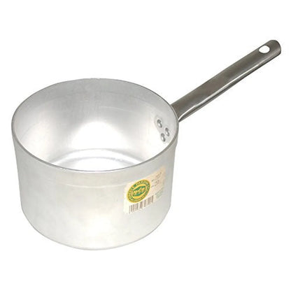 Pardini casseruola alta alluminio grigio con manico 22 cm