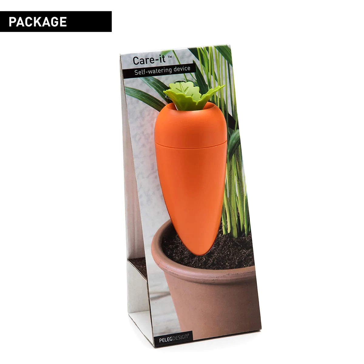 Peleg Design Care-it dispositivo auto-irrigazione arancione - irrigatore piante intelligente