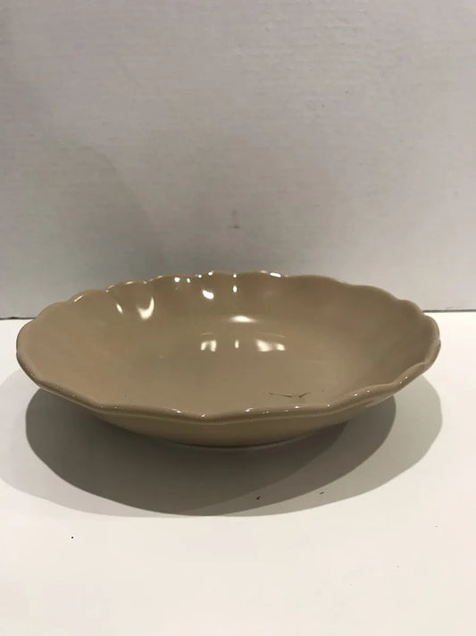 Scherzer piatto fondo New Look ceramica marrone design tedesco