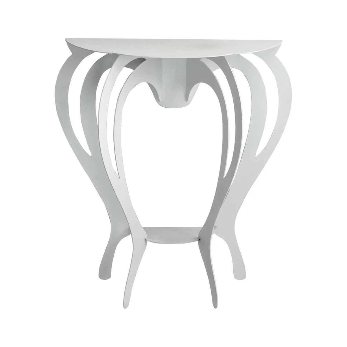 Arti & Mestieri Consolle di Design Ballerina con gambe sinuose e finitura elegante