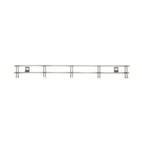 Pintinox barra utensili acciaio inox 5 ganci Ellisse 33 cm