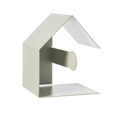 Arti & Mestieri Porta Carta Igienica Da Parete Casetta design casa in legno e metallo