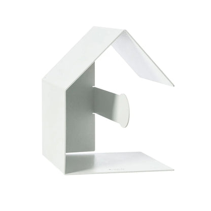 Arti & Mestieri Porta Carta Igienica Da Parete Casetta design casa in legno e metallo