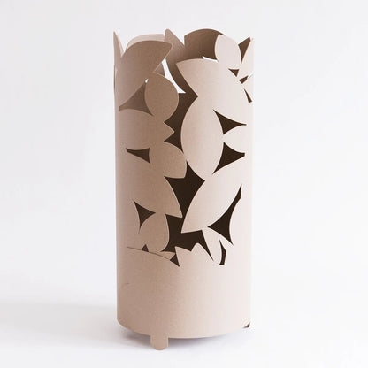 Arti & Mestieri Portaombrelli Di Design Autunno in ferro con foglie intagliate