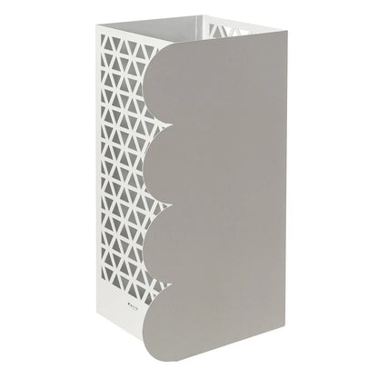Arti & Mestieri Portaombrelli Piper design geometrico traforato con semicerchi