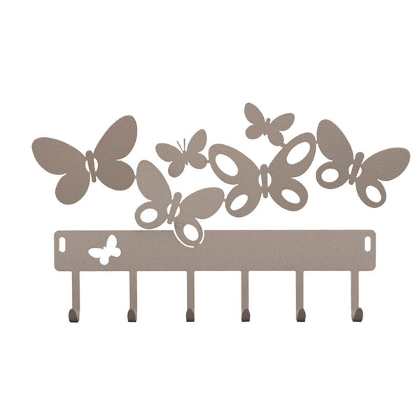 Arts &amp; Crafts - Modern Wall Key Holder "Butterfly" — Arti & Mestieri