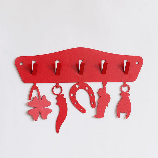 Arts &amp; Crafts - Modern Wall Key Holder "Tocca Ferro" — Arti & Mestieri