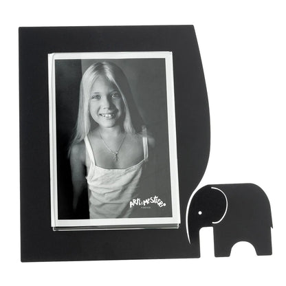 Arti & Mestieri Portafoto Elefantino Grande con sagoma elefante, cornice minimale design italiano
