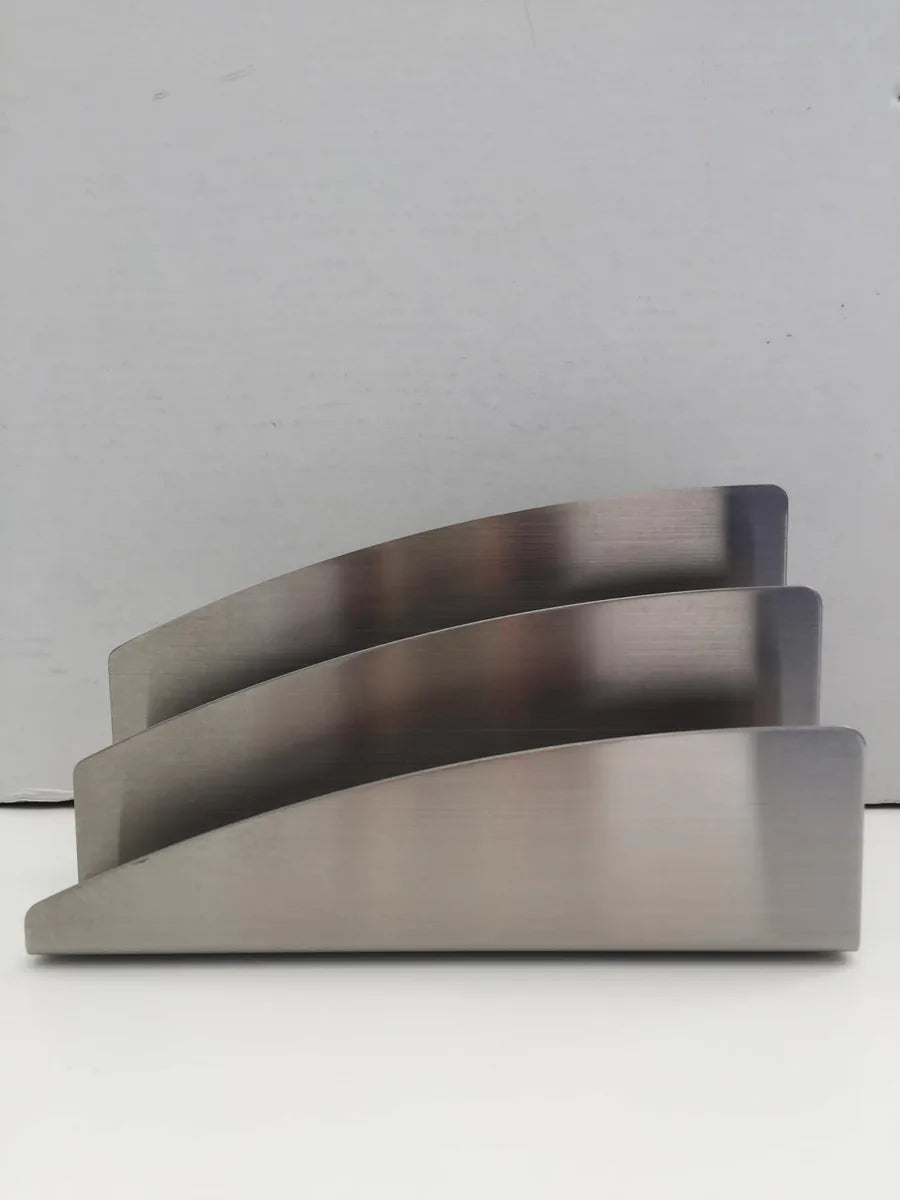 Zack portalettere acciaio inox satinato design moderno