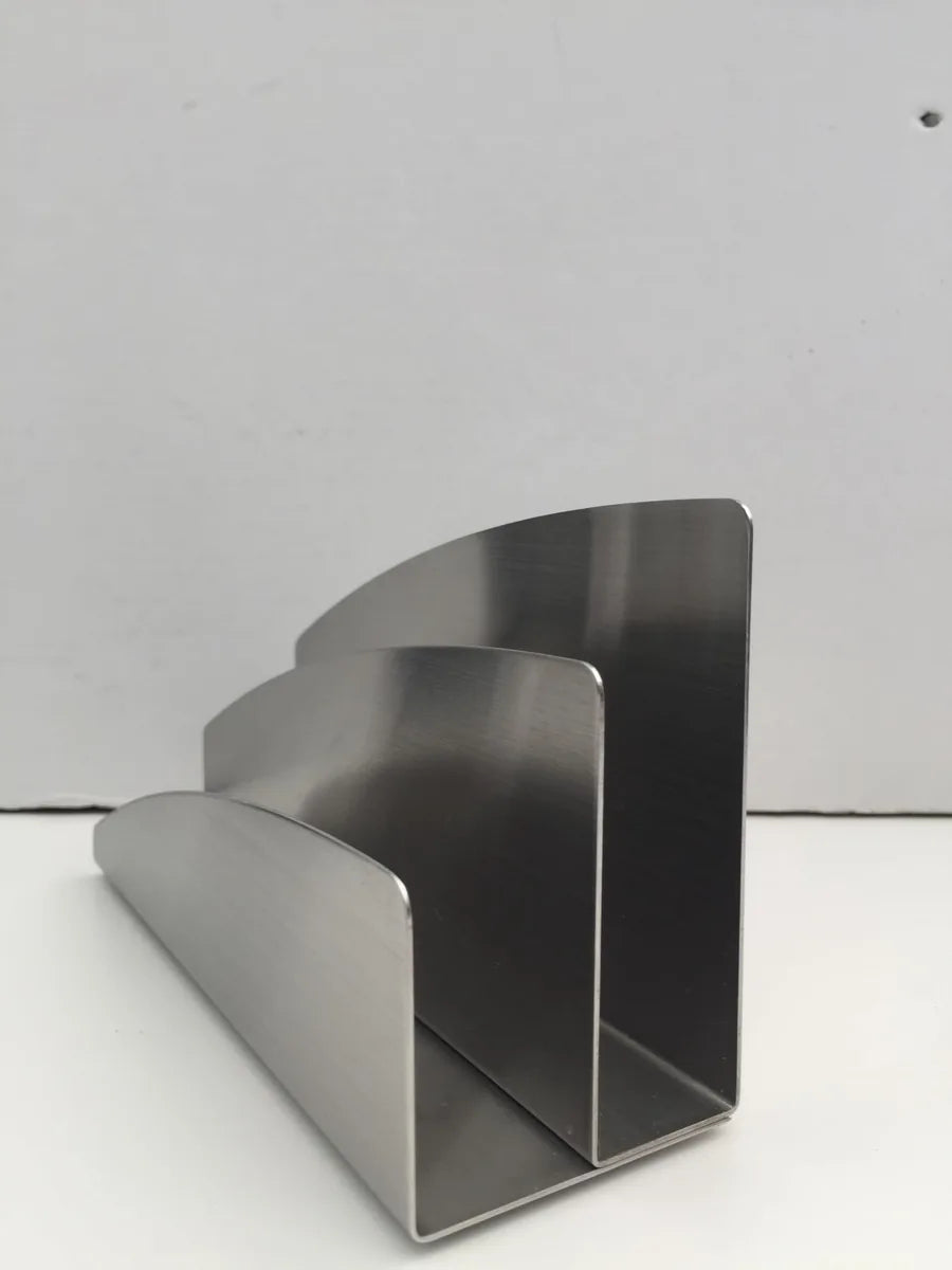Zack portalettere acciaio inox satinato design moderno